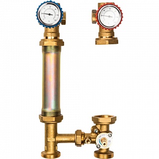 Группа насосная с 3-х ходов. приводн. смес. 1" без насоса (SDG-0007-002501) STOUT