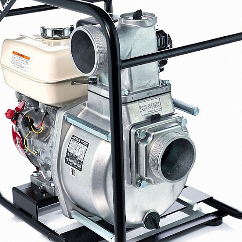 Бензиновая мотопомпа для средне-загрязненных вод Koshin STH-100X