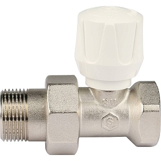 Клапан д/радиатора 3/4" ручной прямой терморегулирующий   (SVR 2122 000020) STOUT 