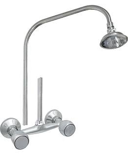 Смеситель д/душа стац. двухручк ЦС-СМ 293/1 кер. (СМ515044) 