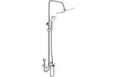 Душевая система LESNA картр. d35, с гигиенической лейкой 3505/СG ARGO 44476 