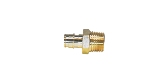 Штуцер с нар. резьбой латунный 16x3/4'  (HFWQE00044) Hipex (50)