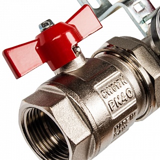 Коллектор 2-вых. нерж.ст. с расходомер. (SMS 0907 000002) STOUT