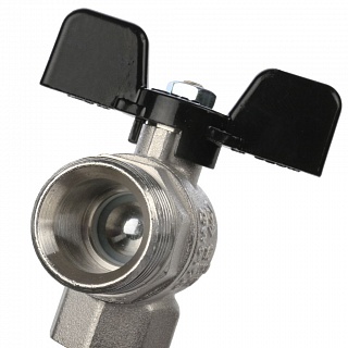 Кран шар. полнопроходной с амер. угл. баб. ВН 1/2" (SVB-0008-000015) STOUT 