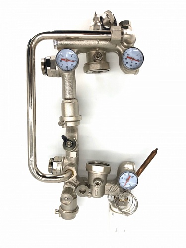 Смесительный узел в комплекте 180мм без насоса (HS113) VIEIR (2)