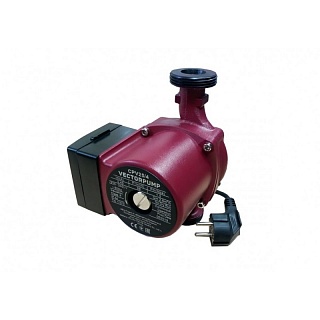 Насос циркуляционный VectorPump CPV 25/4 (с гайками, кабелем и вилкой)