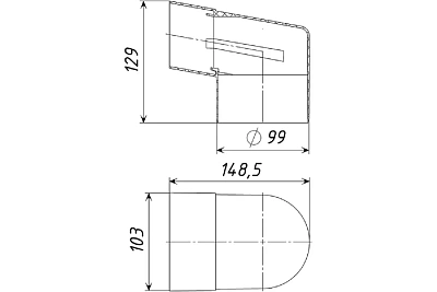    65100mm  D100 mm  (-89.100)