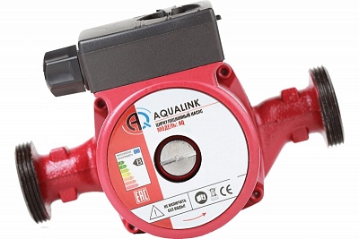 Насос циркуляционный AQ32-6  (180мм) с гайками AQUALINK