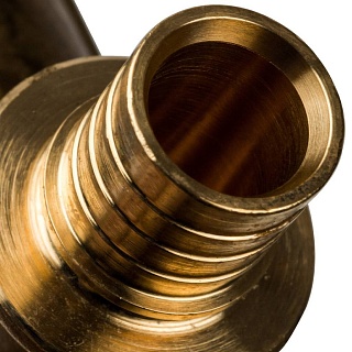 Угольник настенный проточный 20х1/2" бронзовый  (10/060) (SFA-0040-002012)  STOUT