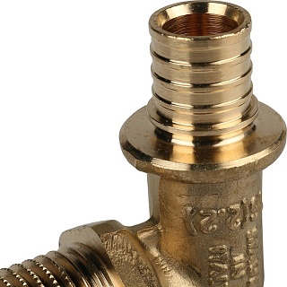 Угольник с нар. резьбой 16х1/2" (10/100) (SFA-0005-001612)  STOUT