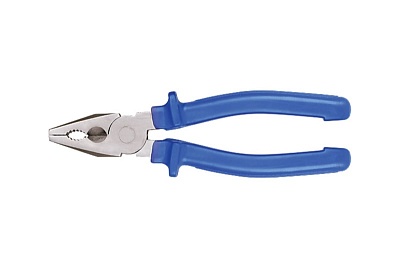 Плоскогубцы MOS "Один" , 180 мм,двухцветные обрезиненные ручки, полированная сталь  (47473М) 