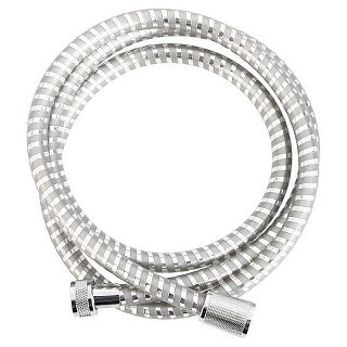 Шланг для душа 165см  ПВХ серый  имп/кон  ARGO 22.130CG 165P (34549)