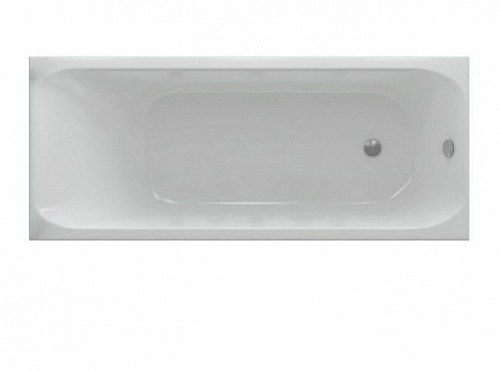 Ванна акриловая Альфа прямоугольная  140х70 (экран+сифон)