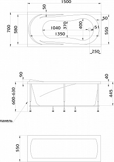  1Marka MEDEA 150x70