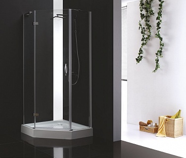 ДУШЕВОЙ УГОЛОК CEZARES BERGAMO-P-1 90-C-Cr-L-IV