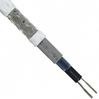 Кабель саморег. нагревательный в трубу SRF(s)16-2 CT  для питьевой воды СR FINE KOREA белый 16Вт/м (фтропласт), max65/85*С, max150м,~220В