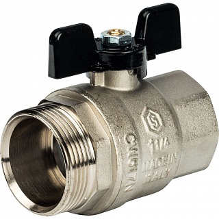 Кран шар. полнопроходной с амер. баб. ВН 1 1/4" (SVB-0007-000032) STOUT 