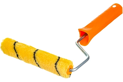 Мини-валик малярный STAYER"DUALON", 15х160 мм, бюгель 6 мм, ворс 7 мм, полиакрил, все виды ЛКМ (03-05812-16)