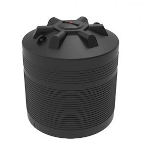 Емкость ЭВЛ 5000 черная (H2001xD1867мм)