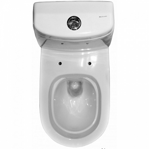 Унитаз-компакт КЕРАМИН "Трино" безободковый, дюр./сид. м/лифт SLIM