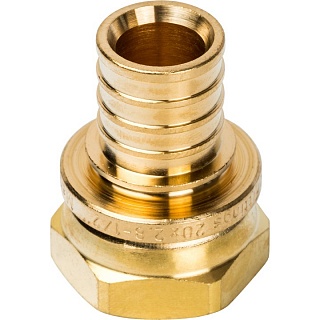 Переходник с накидной гайкой 20х1/2" (10/120) (SFA-0019-002012) STOUT