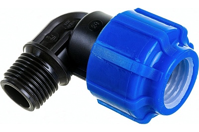 Отвод с нар.р. ф63х2" ТПК-АКВА (12)