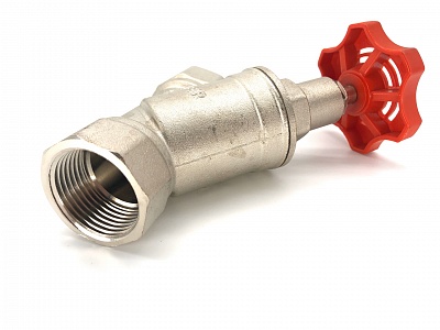 Вентиль прямоточный запорно- регулировочный  3/4"  (GL184)   ViEiR (50/10шт)