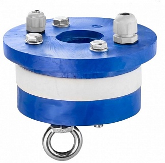 Оголовок ОС 125 пластик проходной (труба 32мм) (Леоком)