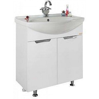 Комплект мебели 75 "Лира-75" напольная 2дв.+1ящ. Водолей (ум.Лагуна-75) 