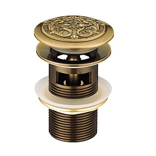 Донный клапан LEMARK БРОНЗА JASMIN LM6680B