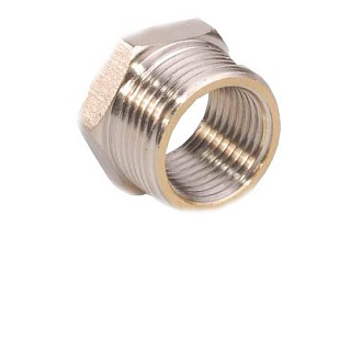 Футорка  1/2" - 1/4" ш/г ник. GF (300/10) (SFT-0029-001214)