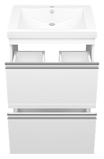 Комплект мебели 60 "Ингрид-60" напольная 2 ящ. эмаль MISTY (ум.Анита,58)