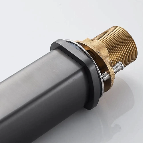 Смеситель д/раковины SHEVANIK оружейная сталь S9901T