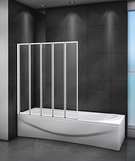 ШТОРКА НА ВАННУ CEZARES RELAX-V-5 120/140-P-Bi-R
