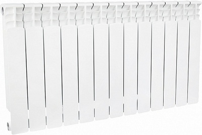 Радиатор бимет. Space 13 сек. 500 (186 Вт) STOUT (SRB-0310-050013)  ВЫГОДА