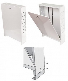 Шкаф коллекторный накладной ШРН-5 651*120*1004 (13-16) SCC-0001-001316 STOUT  