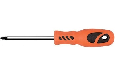 Отвертка  MOS CrV сталь, пластиковая ручка PH2*100  53684М