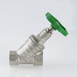 Вентиль прямоточный запорно-регулировочный 1/2" (VT.052.N.04) Valtec