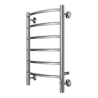 Полотенцесушитель "Классик" 400х650 П6 электро черный матовый (RAL 9005) TERMINUS 