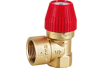 Клапан предохранительный 3 bar 1/2 x 3/4 для систем отопления (SVS-0010-003015) STOUT