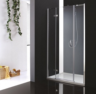 ДУШЕВАЯ ДВЕРЬ В НИШУ CEZARES BERGAMO-W-B-13-30+60/30-P-Cr-L