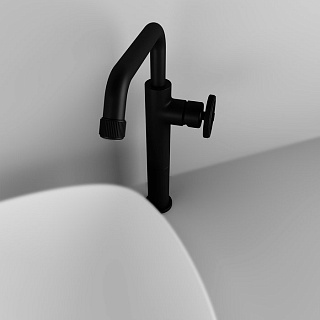 Смеситель для настольного умывальника, черный, Grange, IDDIS, GRABLR1i01