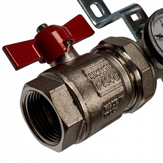 Коллектор 10-вых. нерж.ст. с расходомер. (SMS 0907 000010) STOUT