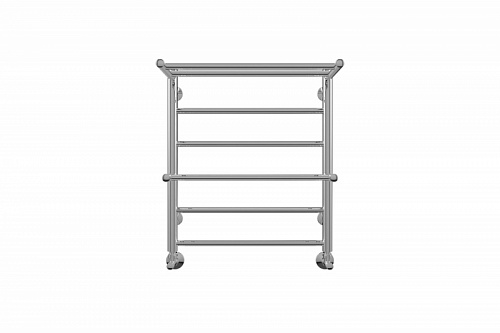 Полотенцесушитель 500х600 П6 "Анкона" с полкой TERMINUS СНЯТО С ПРОИЗВОДСТВА