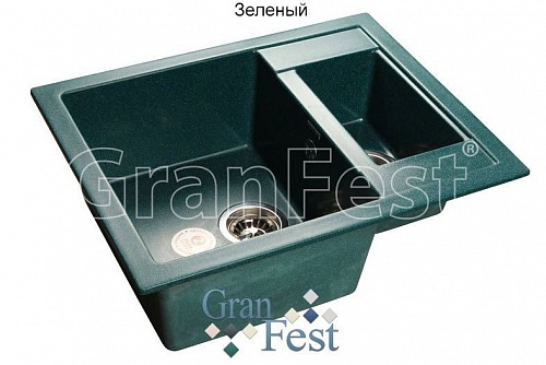 Кухонная мойка Granfest  Quadro GF-Q610K