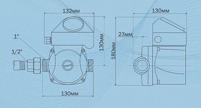  .   AC 152-130HWT, G1/2"   (5152) Aquario