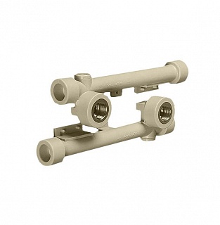 Настенный комплект 2х20х1/2" FV-Plast (15/1) (двойное настенное колено) (221020)   ГОРИЗОНТ