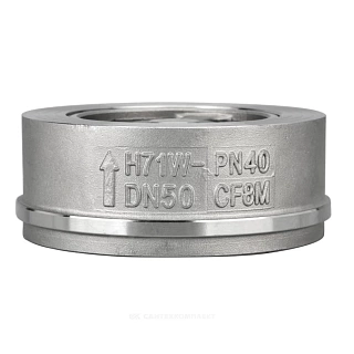 Обратный клапан  нерж.Ду 100 м/фл Ру 40 осевой Benarmo (019-2478)