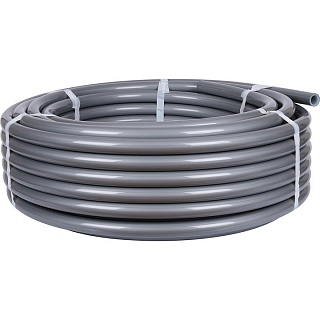 Труба PEX-а 32х4,4 сшитый полиэтилен, серая STOUT  В НАРЕЗКУ