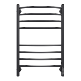 Полотенцесушитель "Классик" 500х800 П8 КС электро черный матовый (RAL 9005) TERMINUS 